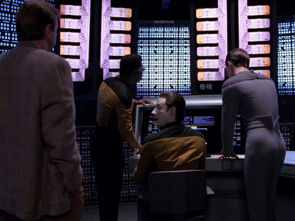 Image of the Enterprise's computer core