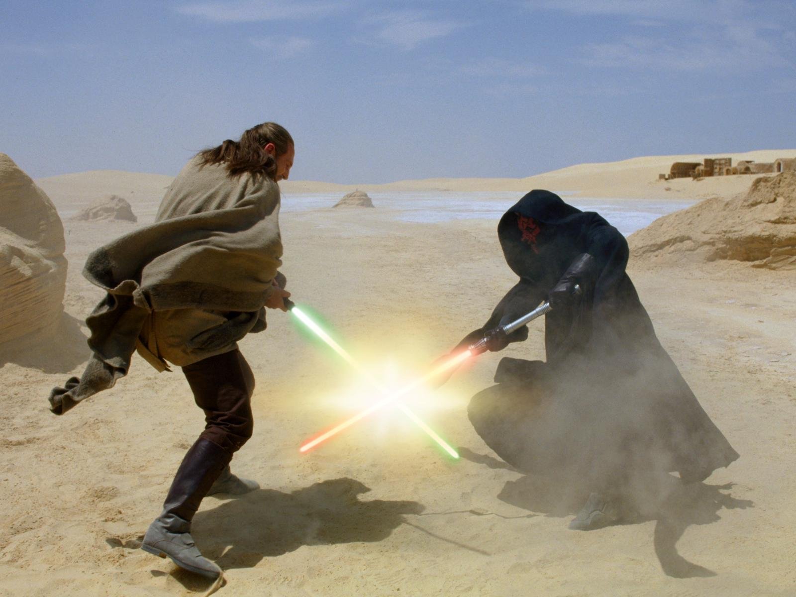 Qui-Gon Jinn vs Darth Maul